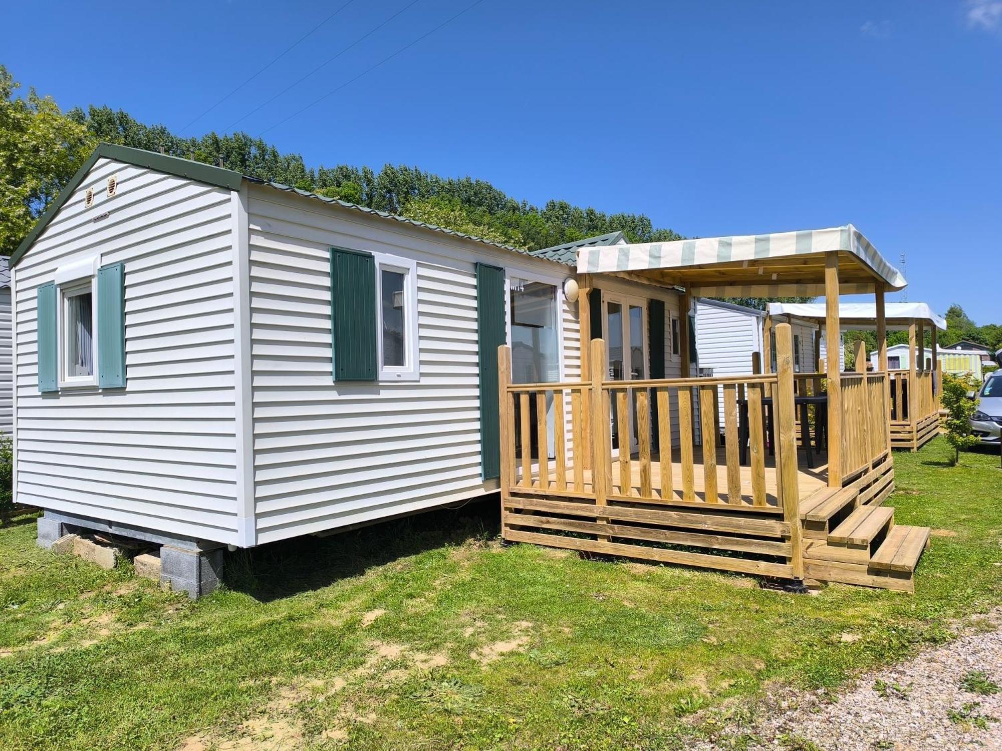 Mobil-Home Vallee De L'Yeres Touffreville-sur-Eu Buitenkant foto